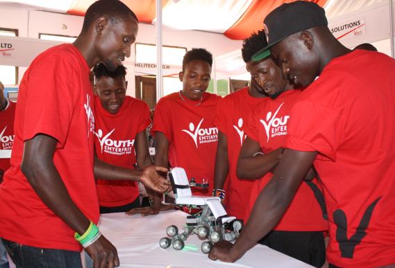 Youth during a Youth Fund event.